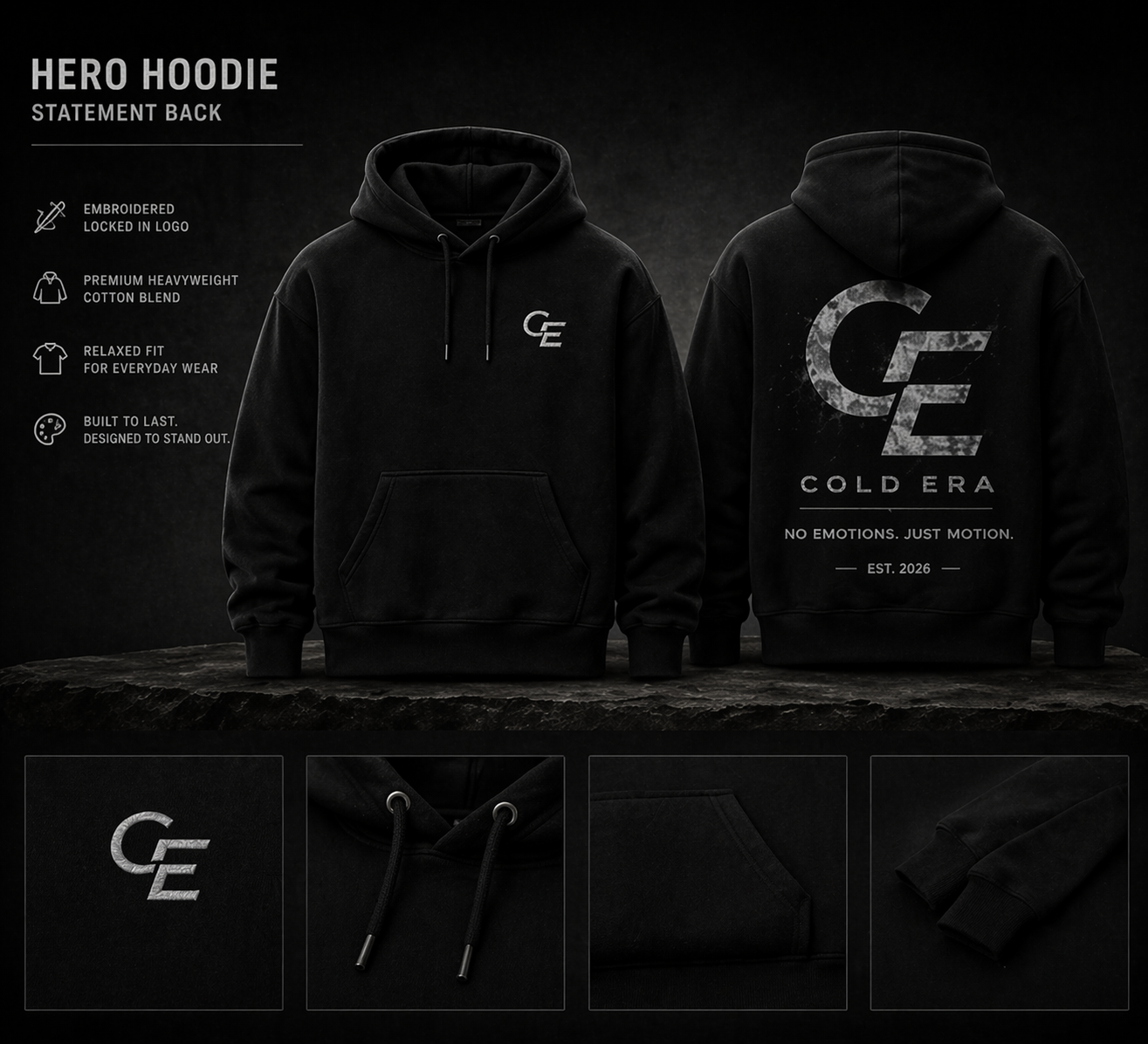 Hero Hoodie — Cold Era