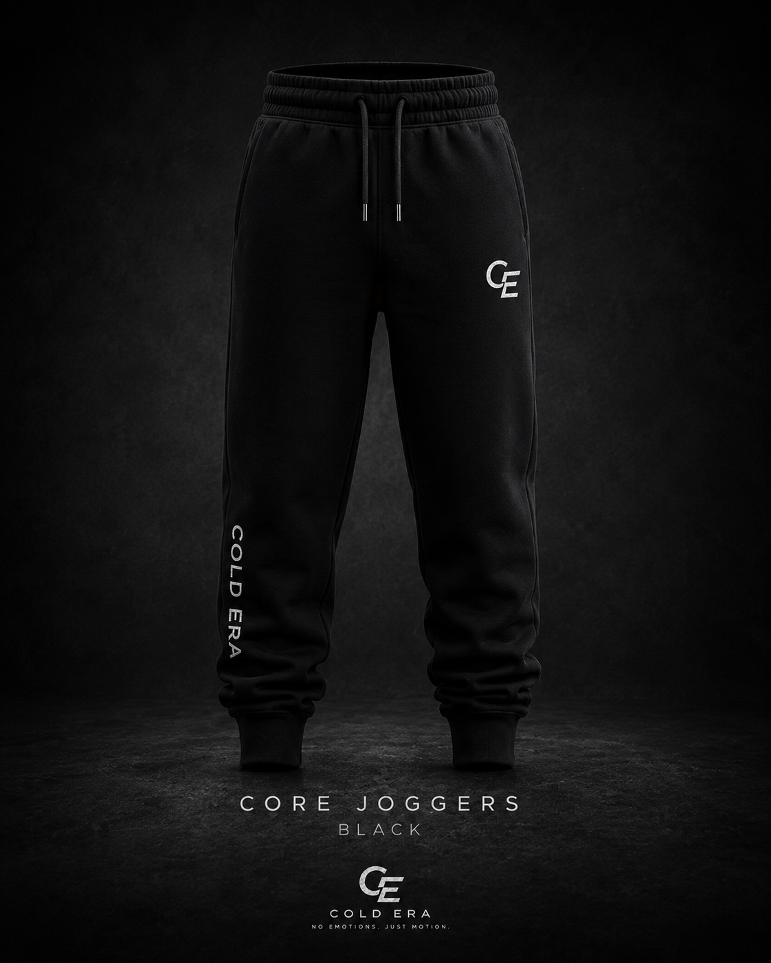 Core Joggers — Black
