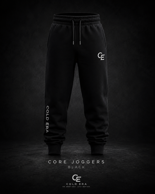 Core Joggers — Black