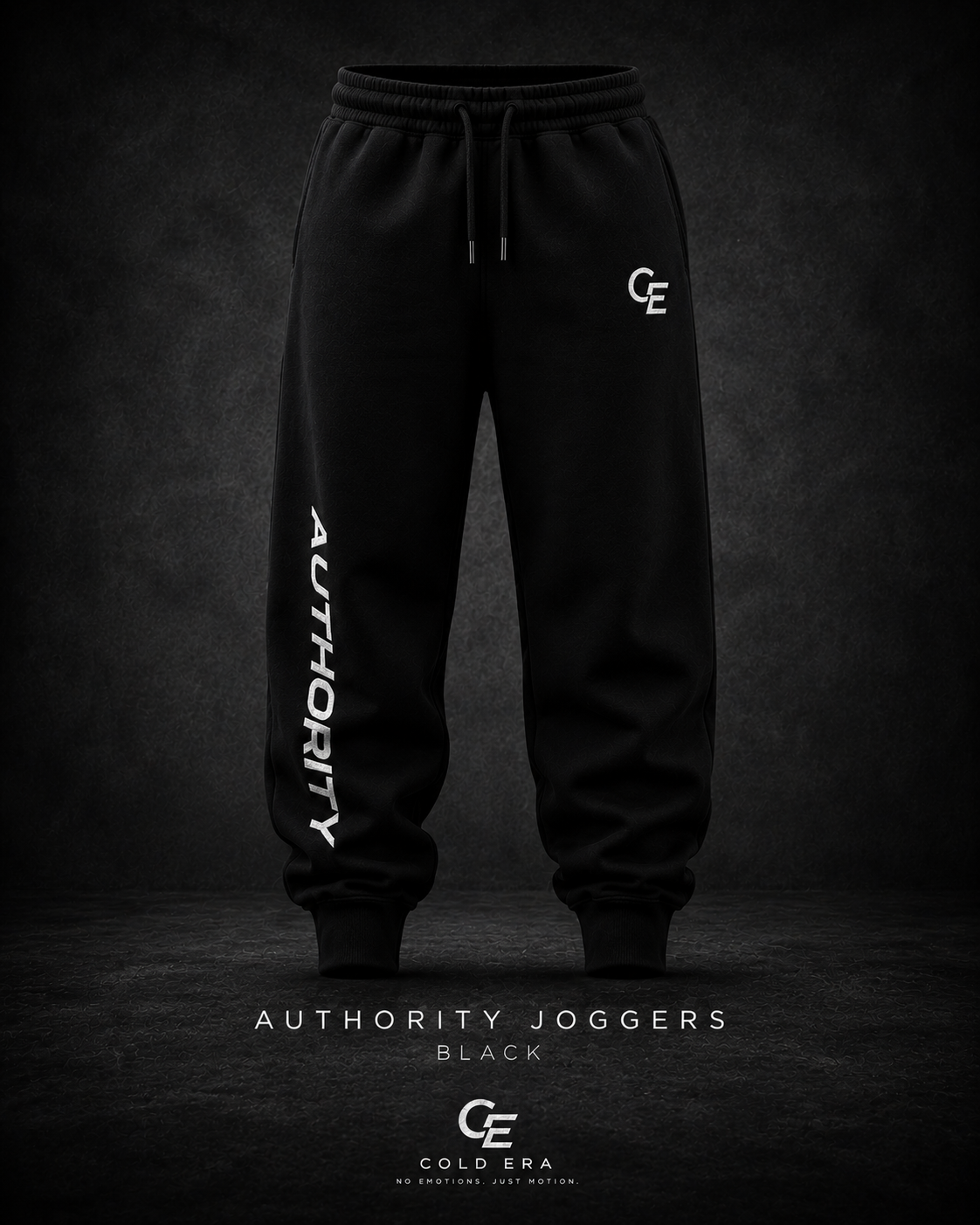 Authority Joggers — Black