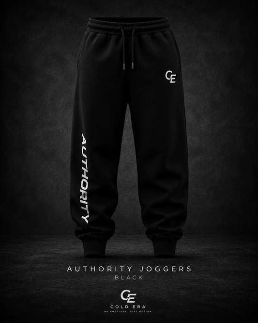 Authority Joggers — Black