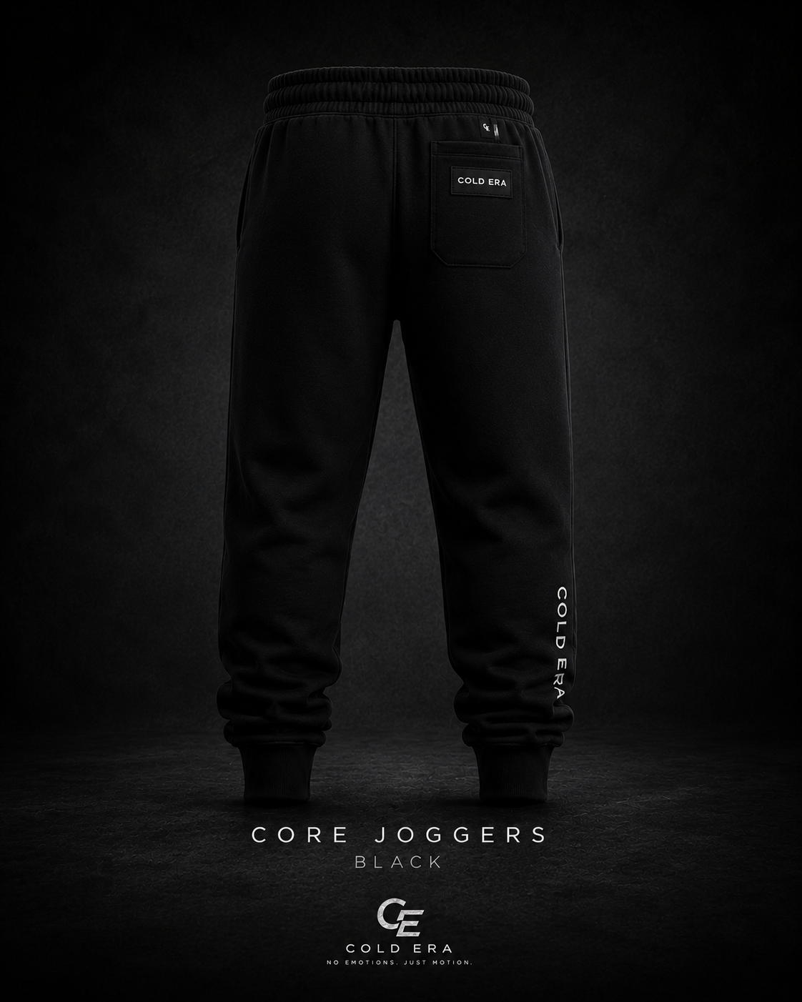 Core Joggers — Black